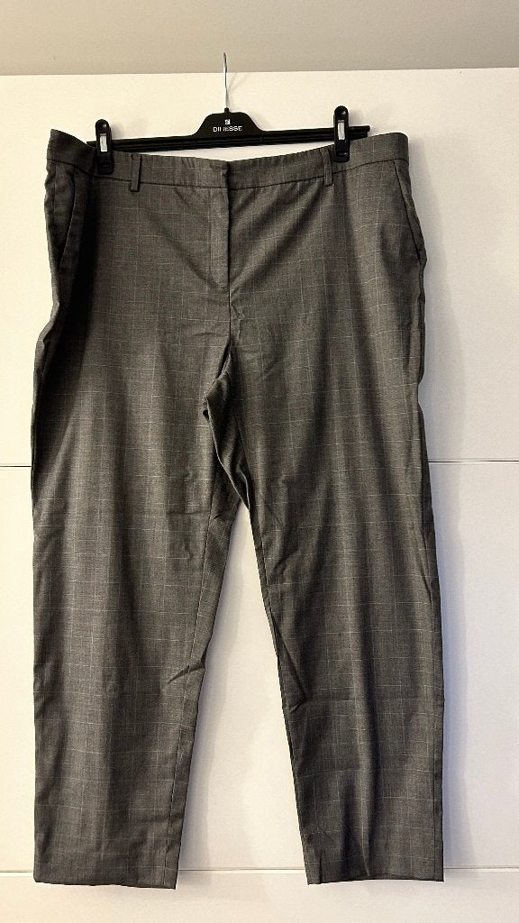 Punto Roma grijze geruite broek, Kleding | Dames, Punto Roma, Ophalen of Verzenden, Zo goed als nieuw, Grijs