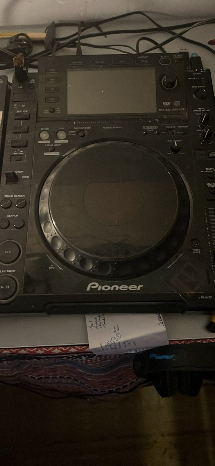 Cdj2000 + capot (1piece), Muziek en Instrumenten, Dj-sets en Draaitafels, Ophalen, Gebruikt
