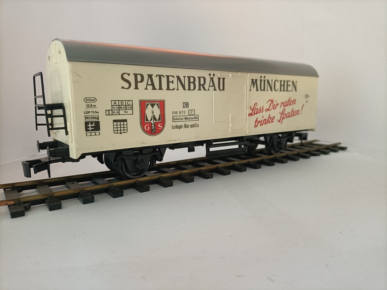 Mooie Spoor 0 Gekoelde Bierwagon – Spatenbräu München (Lima), Hobby & Loisirs créatifs, Enlèvement, Wagon
