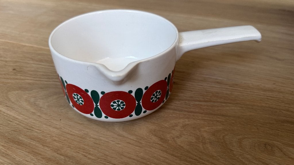 Vintage Melitta Ceramiek Steelpan / Sauspan (Jaren '60/'70), Antiek en Kunst, Antiek | Keramiek en Aardewerk, Ophalen of Verzenden