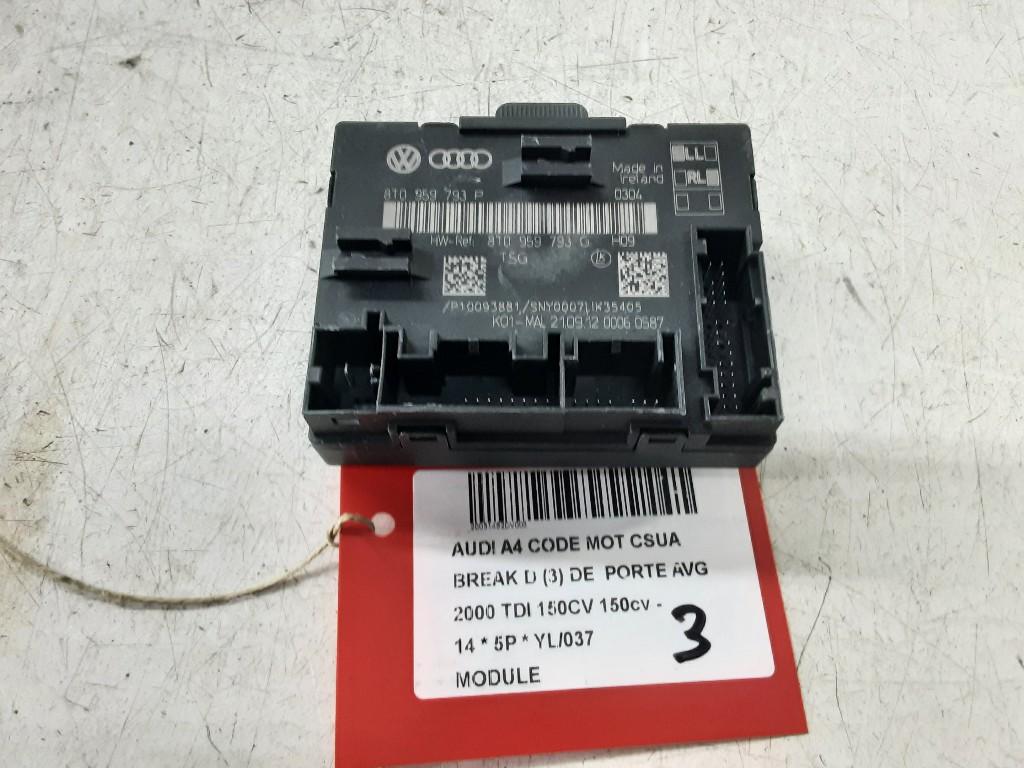 COMPUTER Audi A4 Avant Quattro (B8) (01-2008/12-2015), Gebruikt, Mevr. I. Hauben, Audi, Rue de l'Espoir 34 34
4030  GRIVEGNÉE, BE