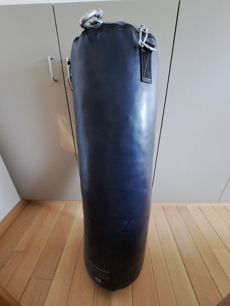 Bokszak 20kg + bokshandschoenen, Enlèvement, Comme neuf, Sac de boxe