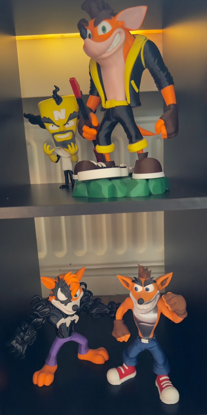 crash bandicoot collection action figure, Ophalen of Verzenden, Zo goed als nieuw