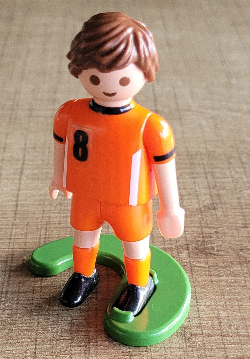 Playmobil voetbalfiguur - team Nederland, Ophalen of Verzenden, Gebruikt, Losse onderdelen, Figuren