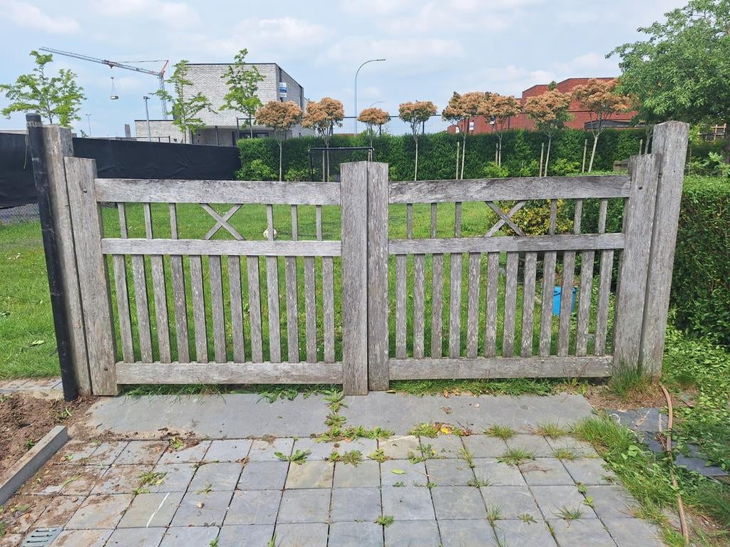 Tuinhek 2 poorten, Ophalen