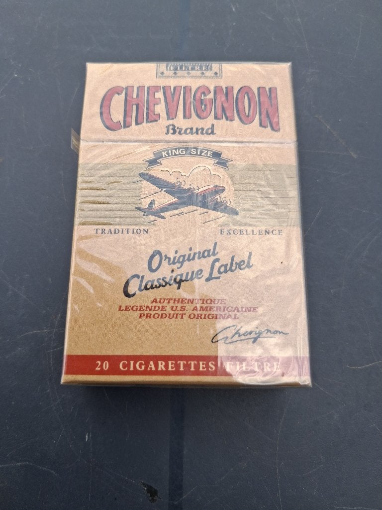 CIGARETTES CHEVIGNON... non ouvertes, Enlèvement ou Envoi, Comme neuf, Emballage