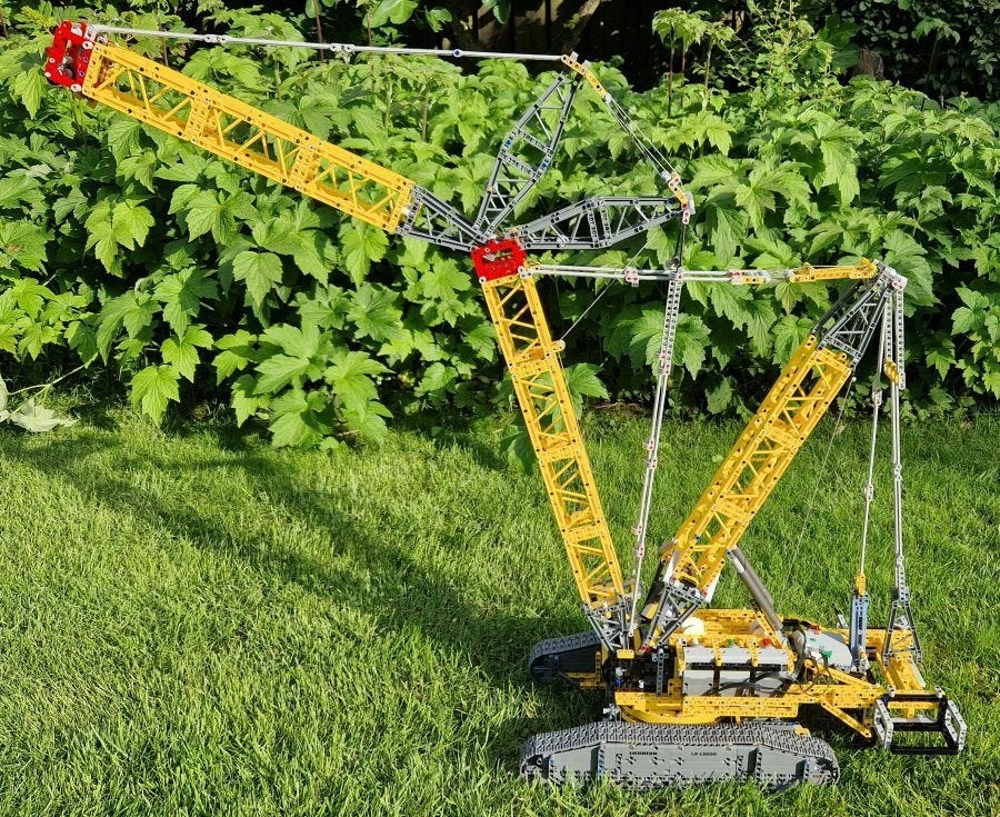 LEGO TECHNIC 42146 - Liebherr Crawler Kraan LR 13000, Ophalen, Lego, Nieuw, Complete set