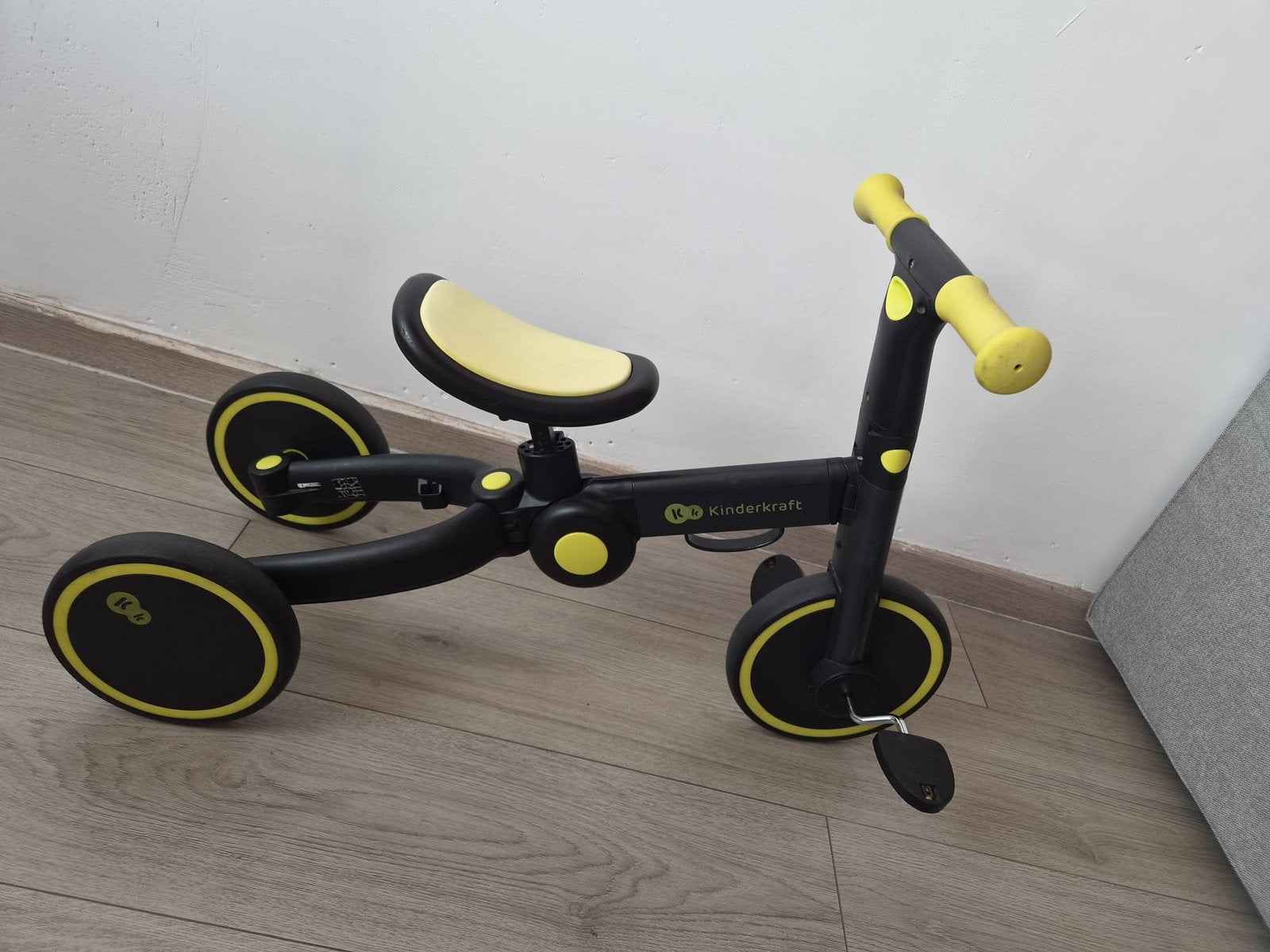 Kinderkraft 4TRIKE 3-in-1 – 2 stuks, Fietsen en Brommers, Fietsen | Driewielers, Ophalen, Zo goed als nieuw