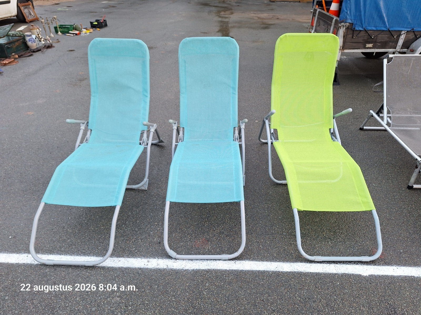 chaises longues, Jardin & Terrasse, Chaises longues, Enlèvement