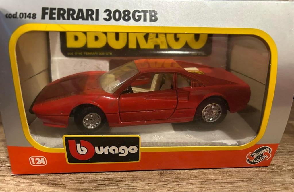Burago Ferrari 308, Verzenden, Nieuw, Auto, Burago