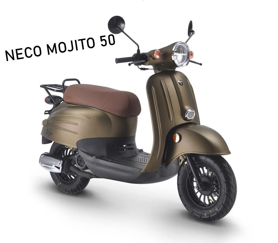 NECO MOJITO 50 – SCOOTER   KL A  €1699 NU €1499, Fietsen en Brommers, Ophalen, Nieuw, Klasse A (25 km/u), 49 cc