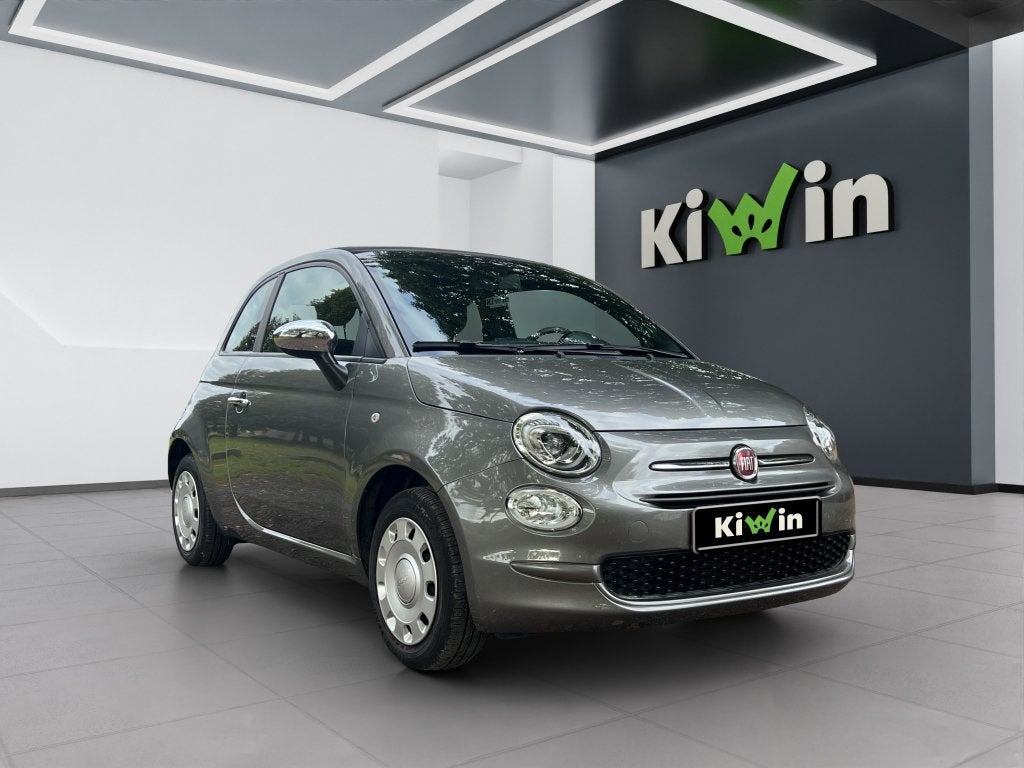 Fiat 500C 1.0i Hybride - Clim/Cruise control - Comme neuve, Autos, Argent ou Gris, Achat, Euro 6, Entreprise