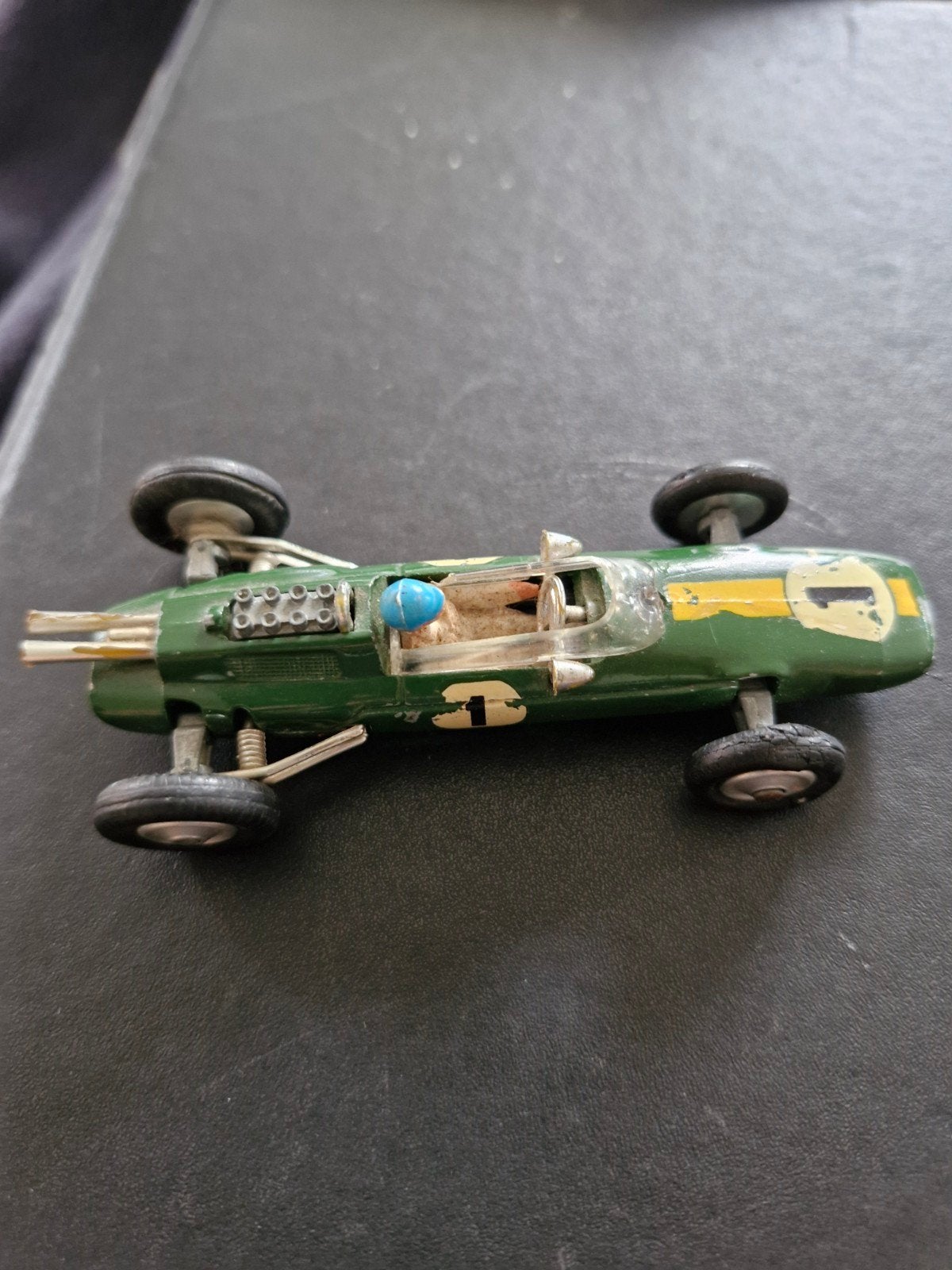 Corgi toys, Lotus climax formula 1. Made in Britain. Groen, Ophalen of Verzenden