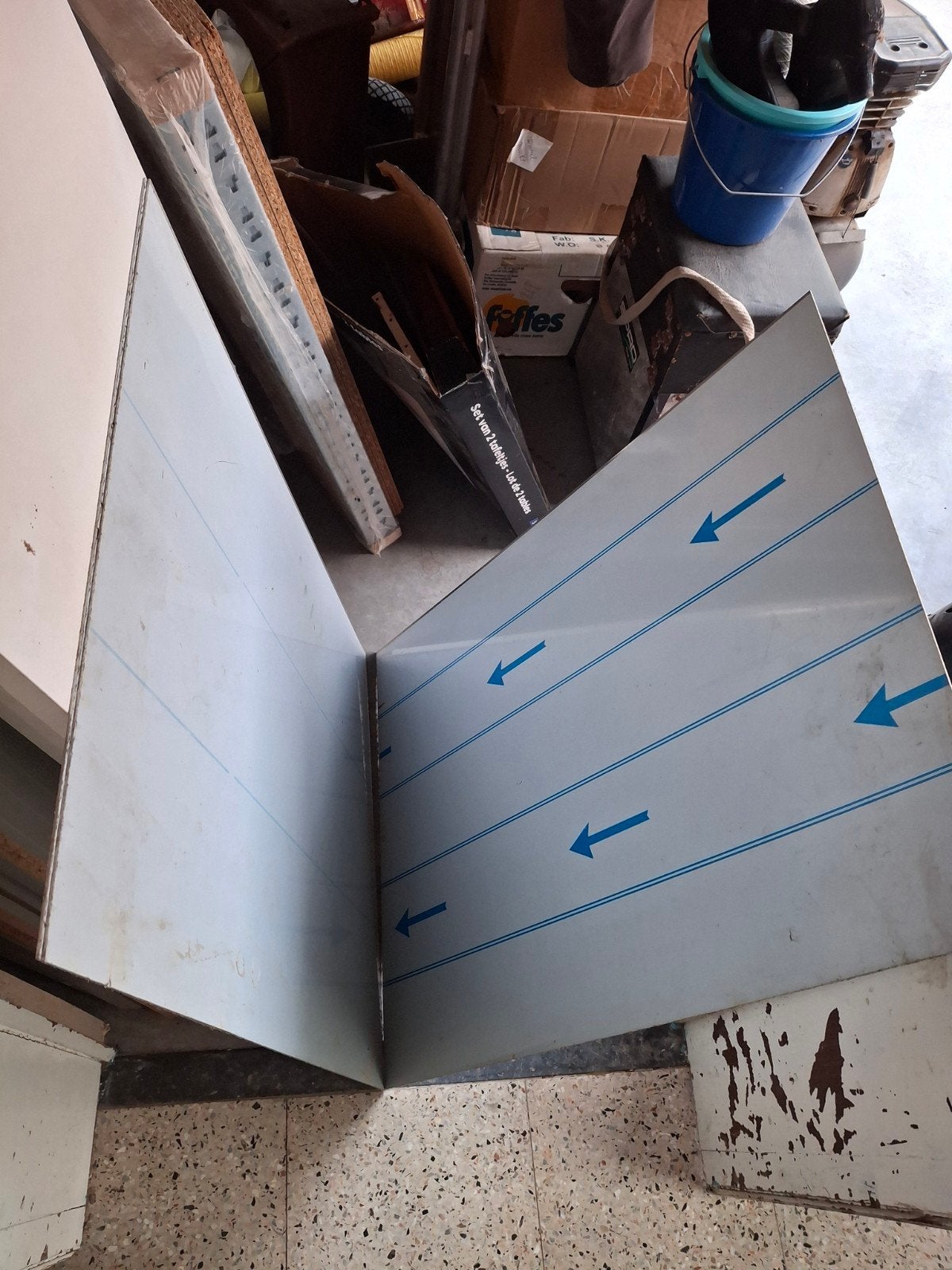 Aluminium plaat, Ophalen