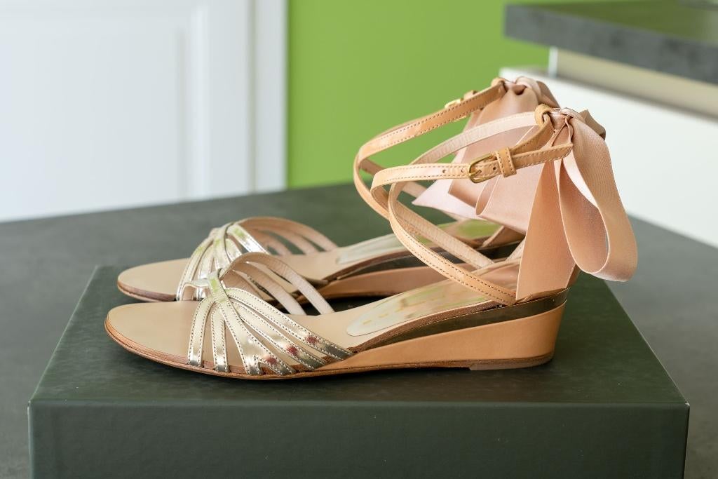 Schoenen, merk Luis Onofre, NIEUW, maat 36, Verzenden, Beige, Nieuw, Sandalen of Muiltjes
