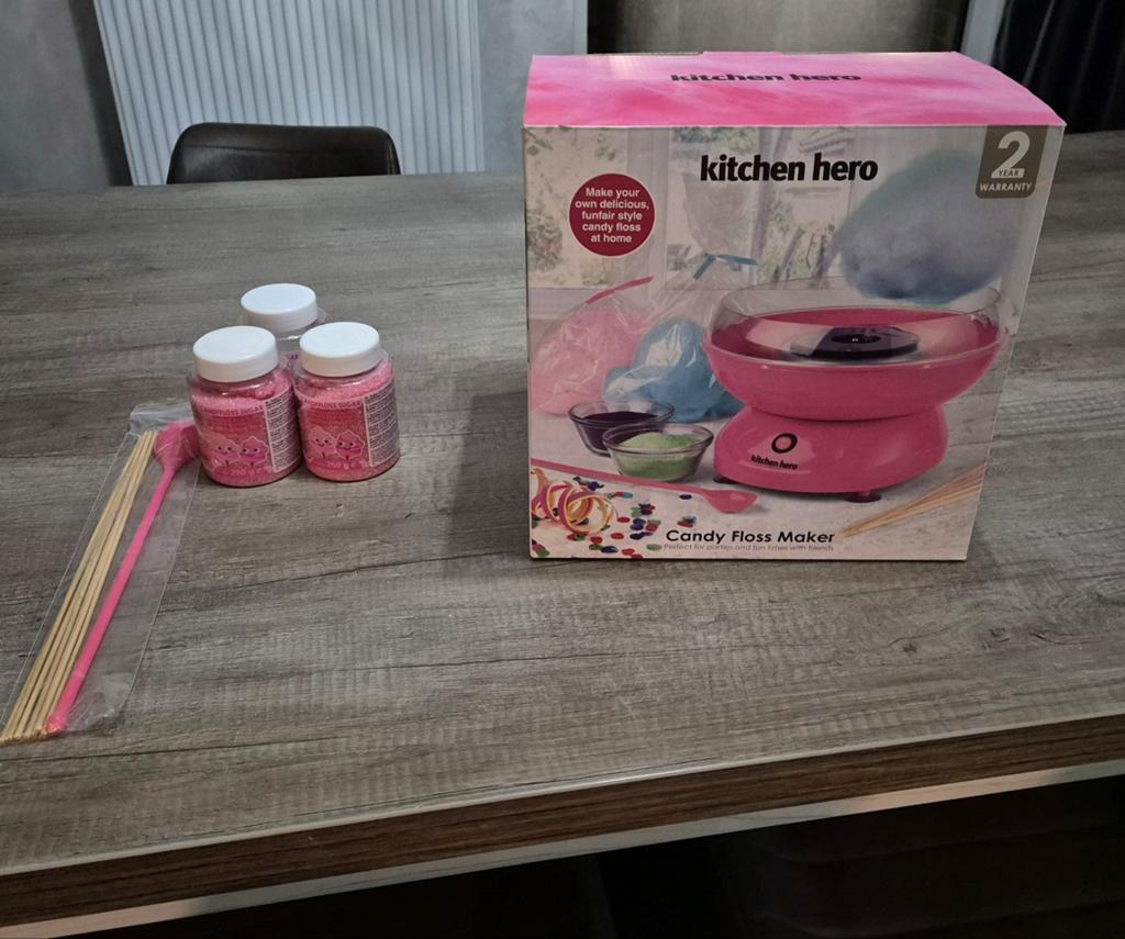 Machine à bonbons en coton, Enlèvement ou Envoi, Comme neuf