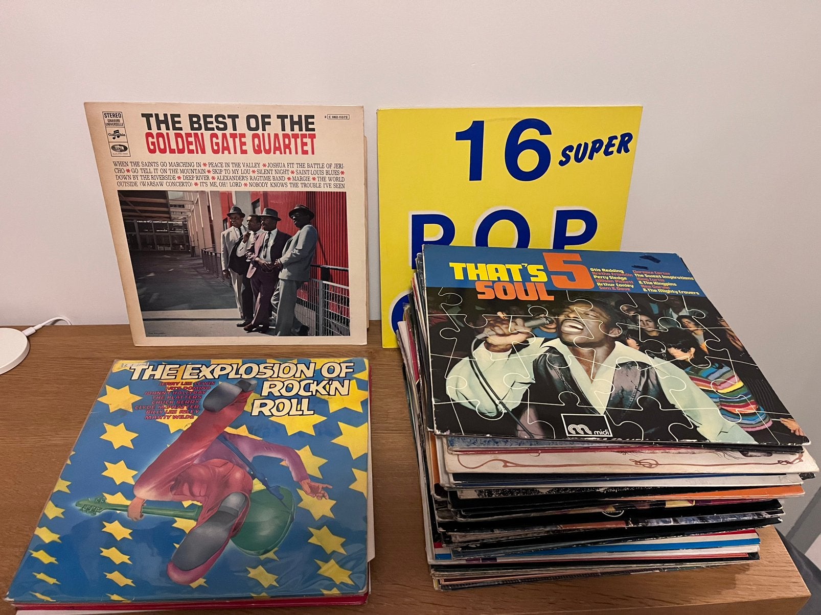 Record’s vinyl lot van +- 180, Ophalen, Gebruikt, 12 inch, LP
