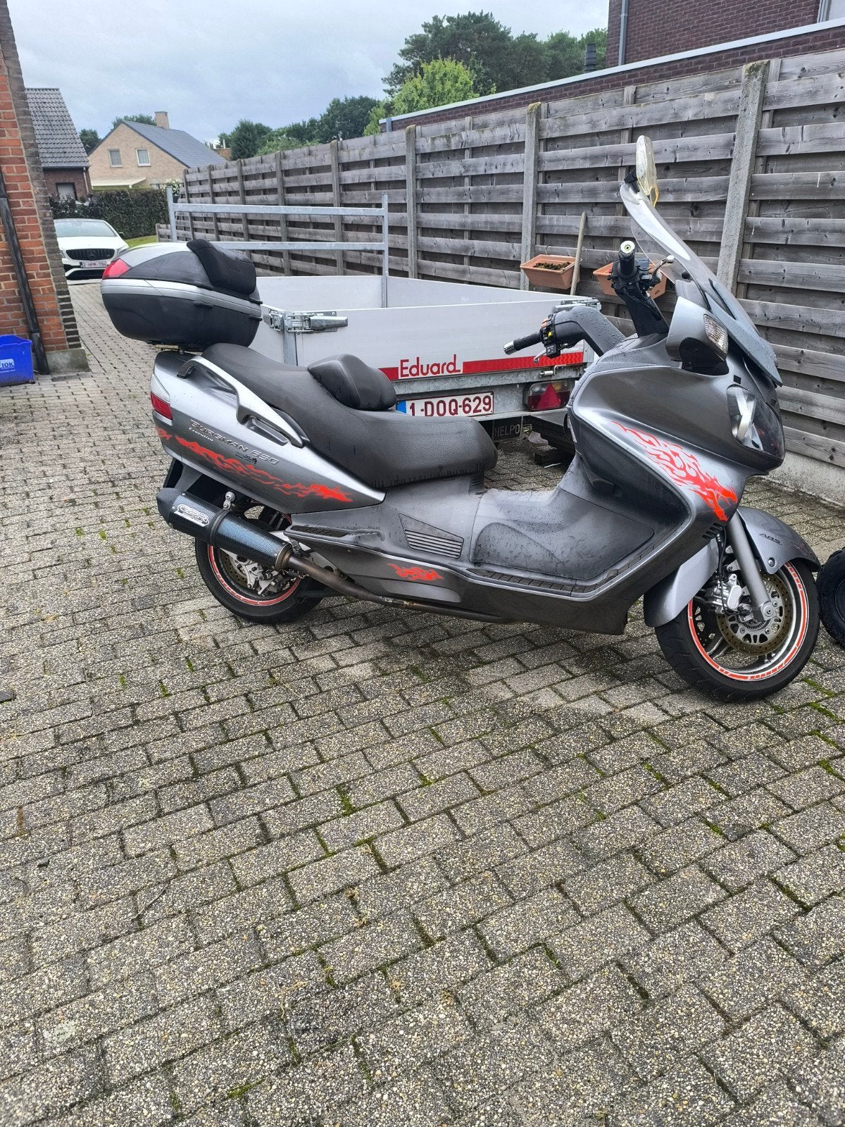suzuki burgman 650, Nieuw, Particulier, ABS, 2 cilinders