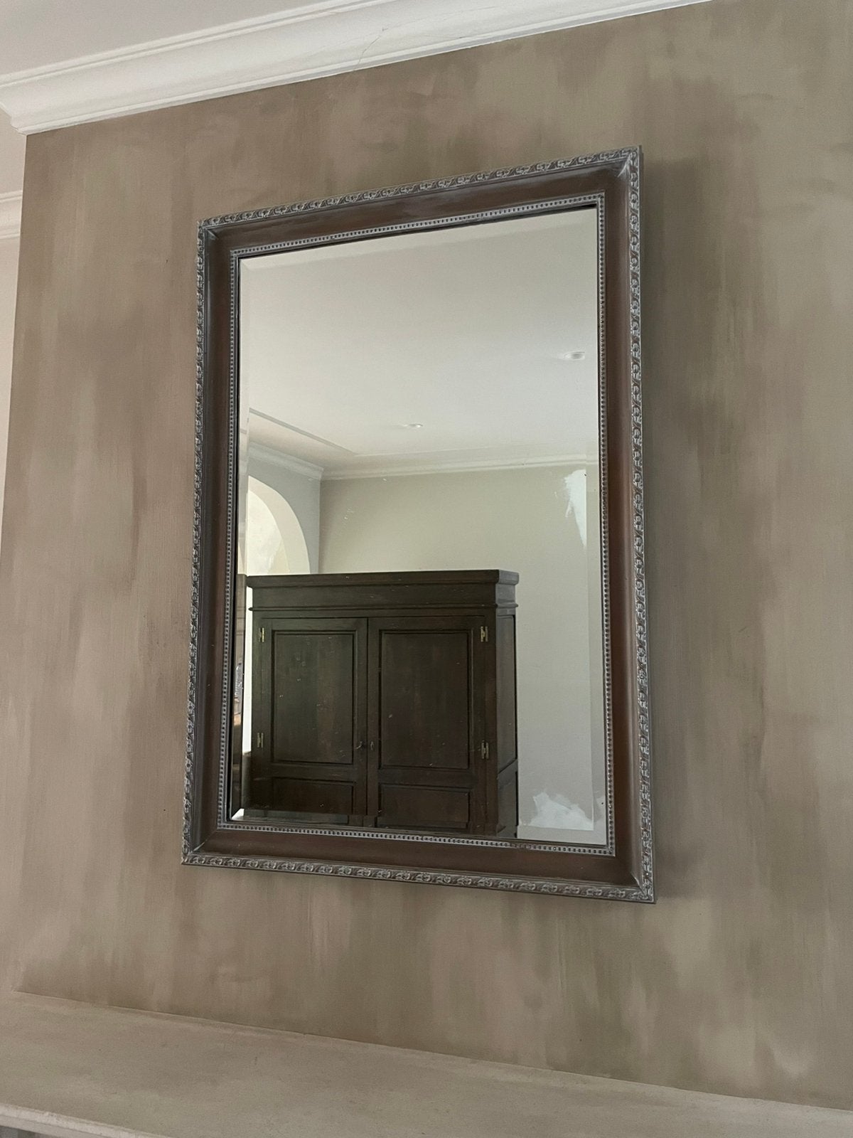 miroir à cadre élégant - 70 x 100 cm style Pieter Porters, Maison & Meubles, Neuf, Enlèvement, 50 à 75 cm, 100 à 150 cm