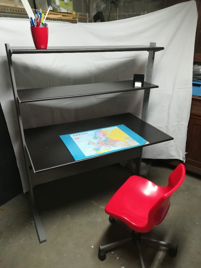 Bureau voor student, Hout, Schoolbureau, Bruin, Overige merken