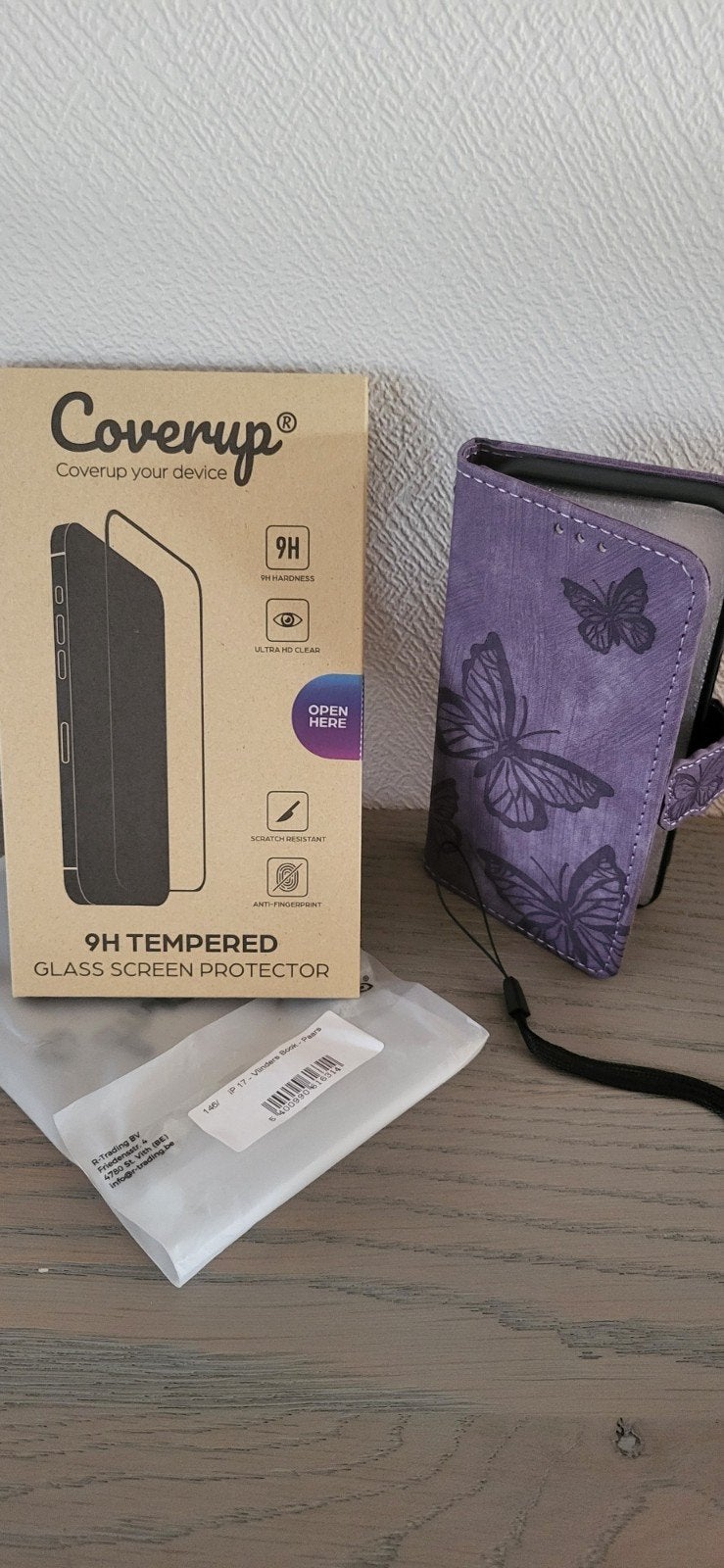 Iphone 17 bookcase en screenprotector, Ophalen
