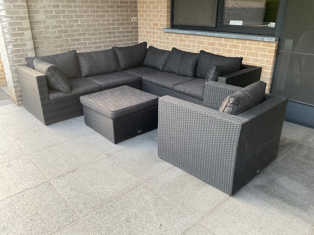 Loungeset, Enlèvement, Utilisé, 6 places, Sets de jardin