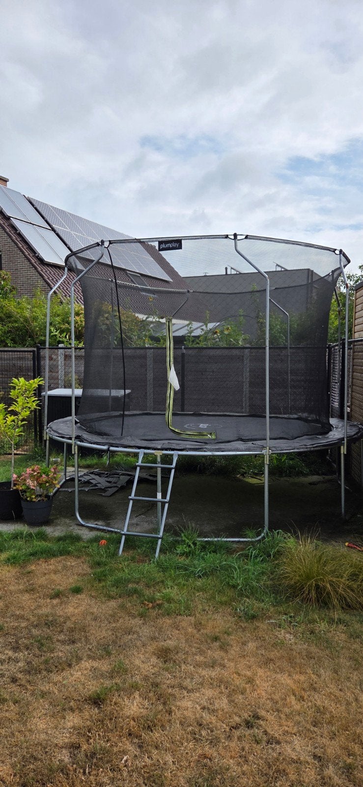 Trampoline, Ophalen, Gebruikt