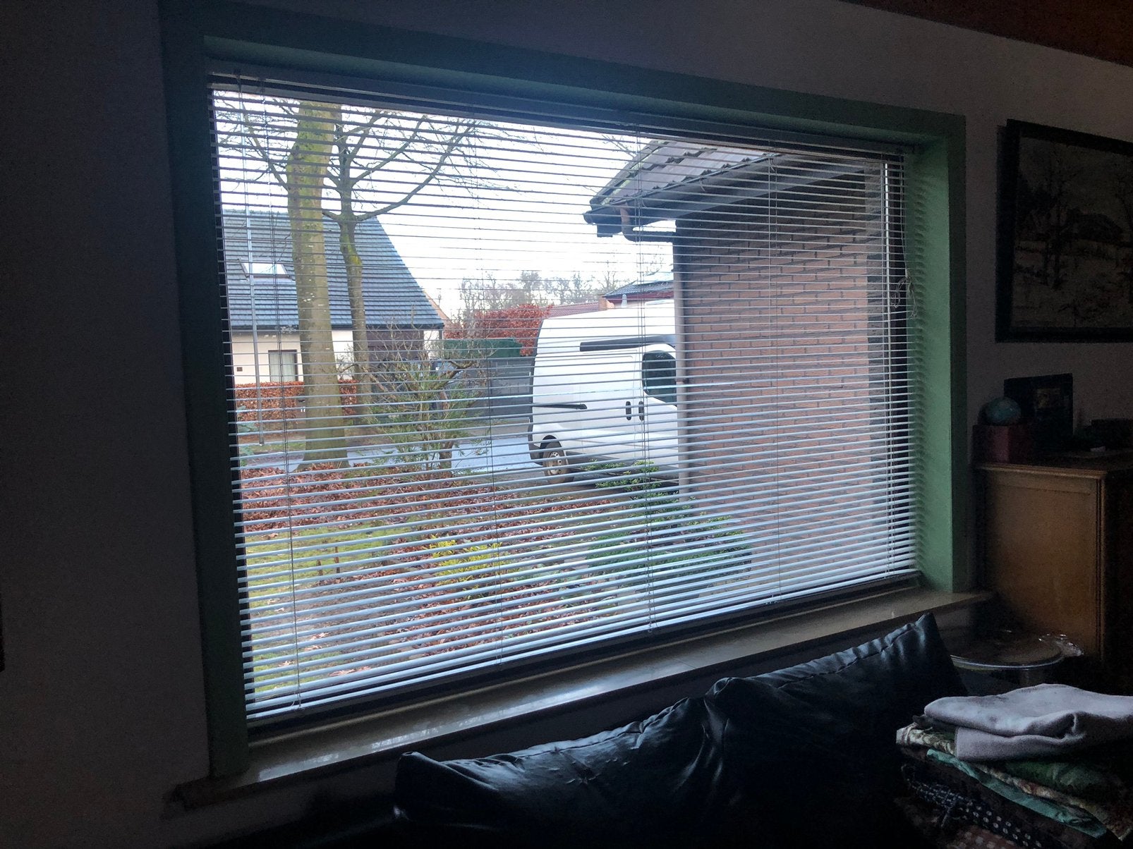 Jaloezie, Doe-het-zelf en Bouw, Rolluiken, Ophalen, Gebruikt, Wit