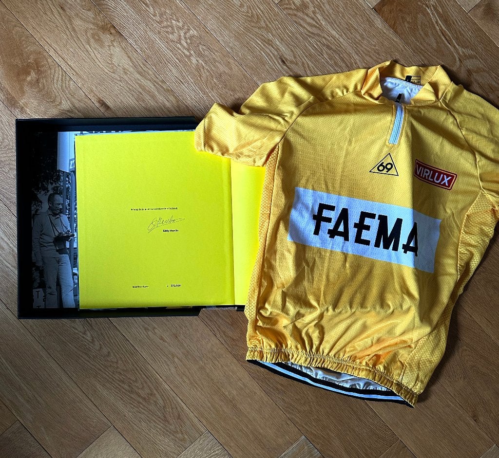 Merckx 50 - Gesigneerd & Genummerd incl boek, print en shirt, Verzenden, Nieuw, Boek of Tijdschrift