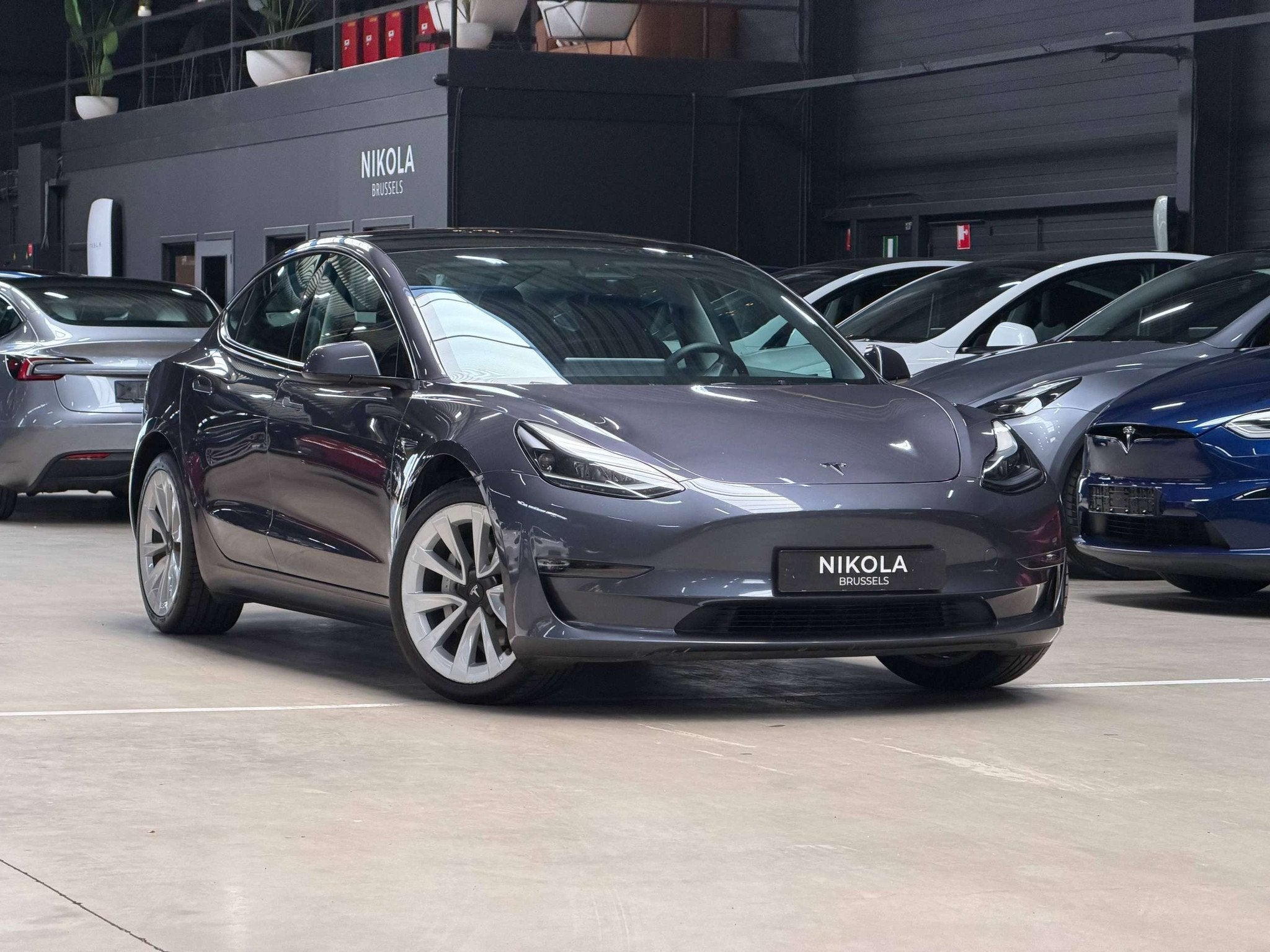 Tesla Model 3 LONG RANGE - ALL WHEEL DRIVE - ENHANCED AUTOPI, Auto's, Tesla, Automaat, 4 deurs, Gebruikt, Zwart