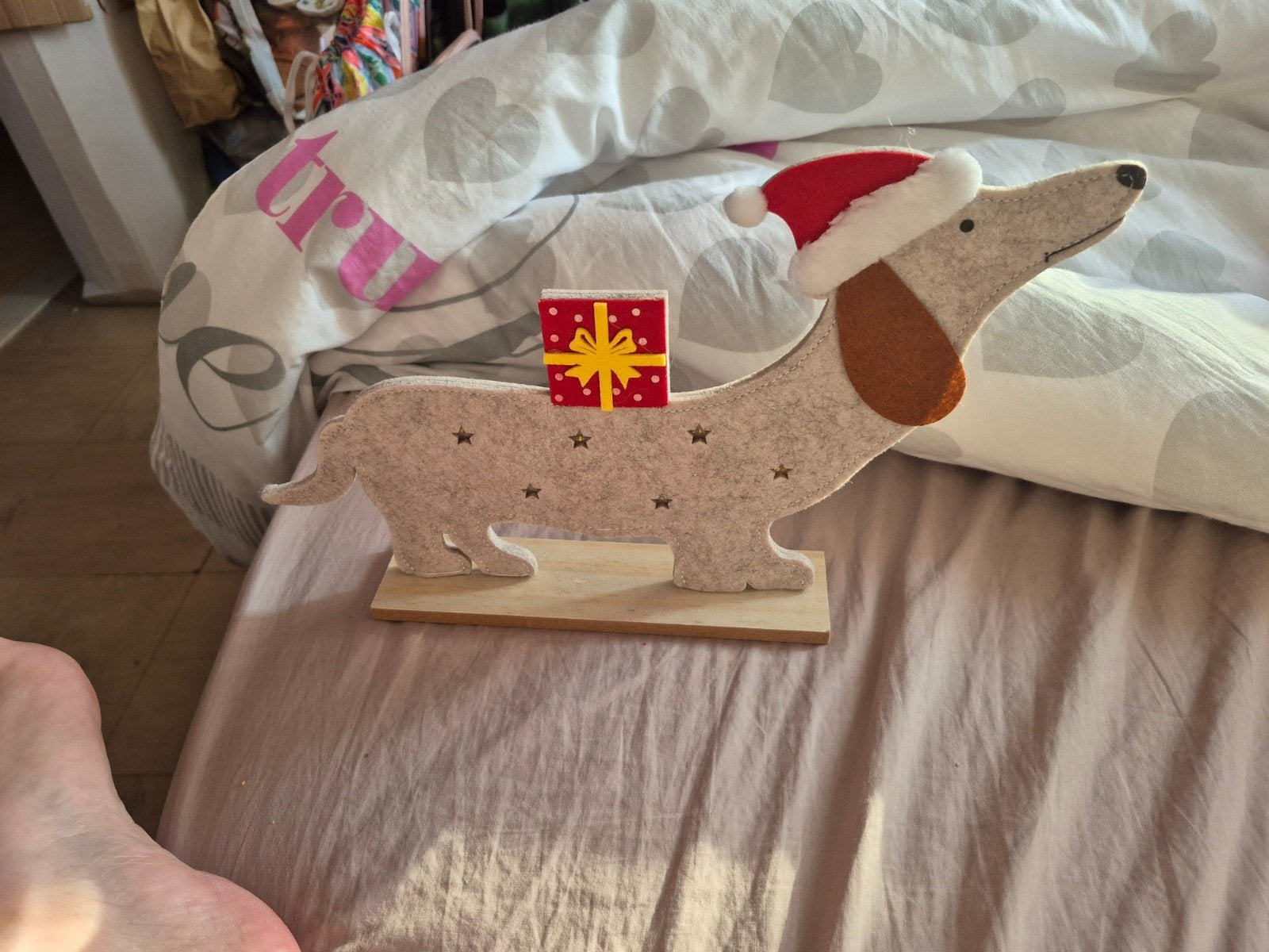 decoratie hond teckel kerst, Enlèvement ou Envoi