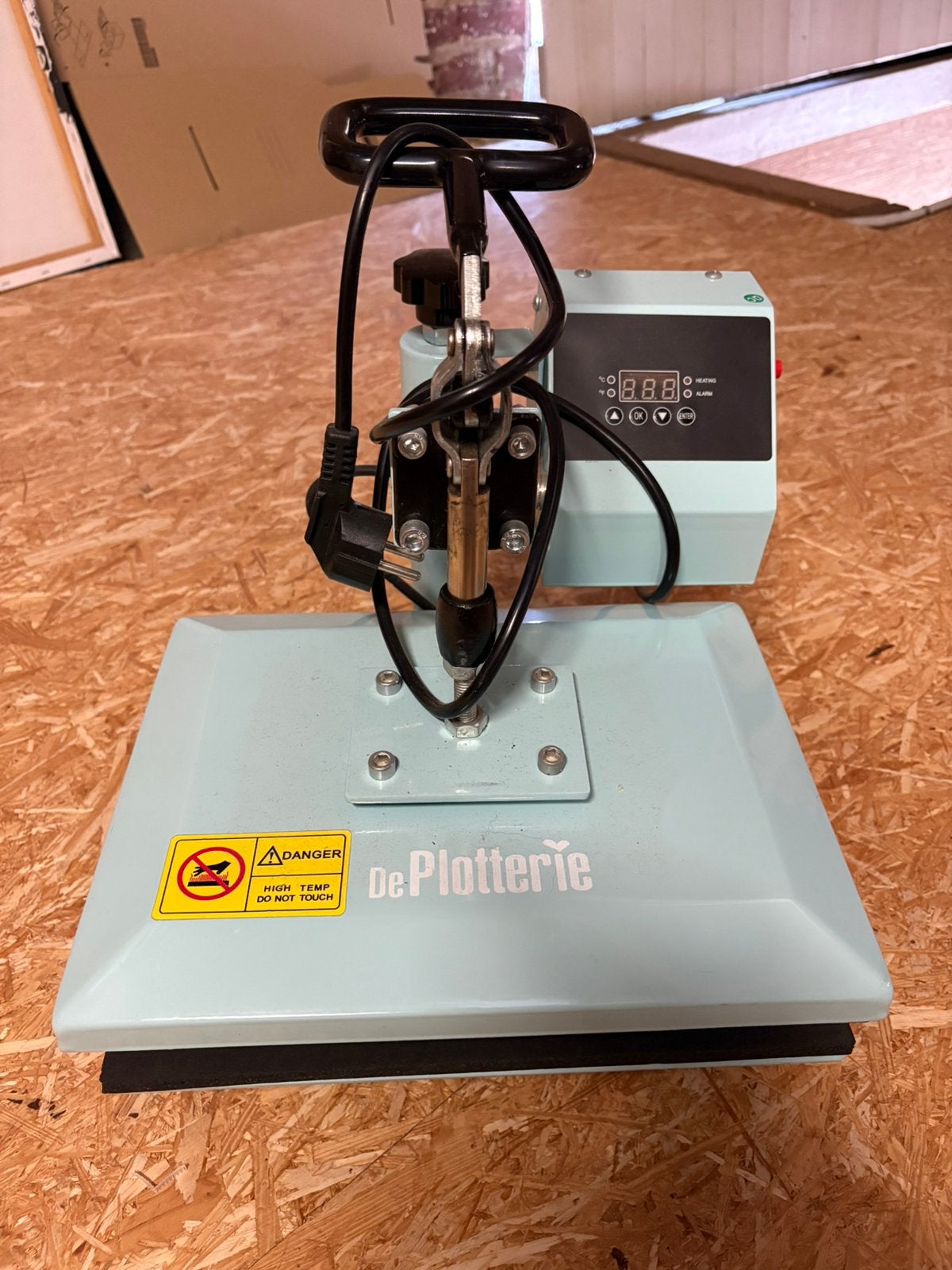 Presse à transfert par pression à chaud 30x23cm De Plotterie, Enlèvement, Comme neuf