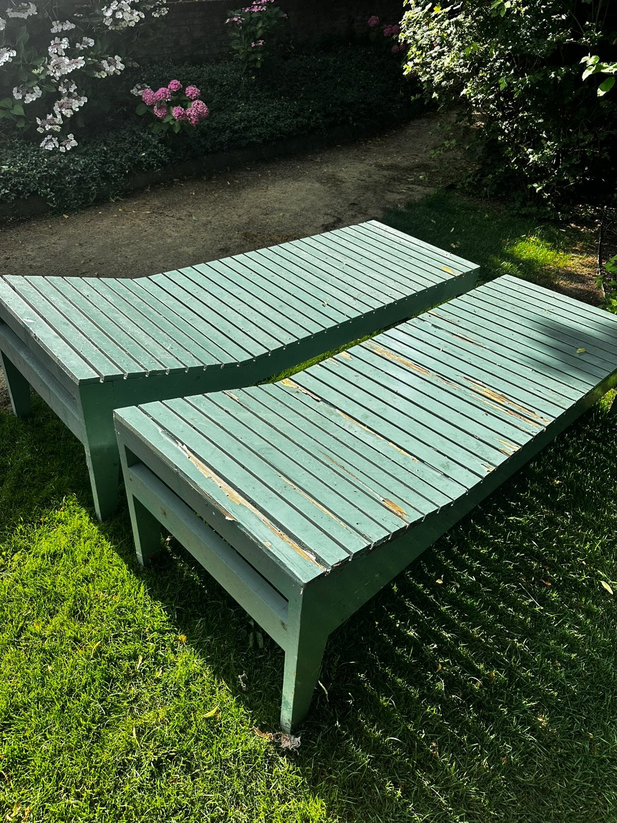 Gebruikte ligbedden, Tuin en Terras, Ligbedden, Ophalen, Gebruikt