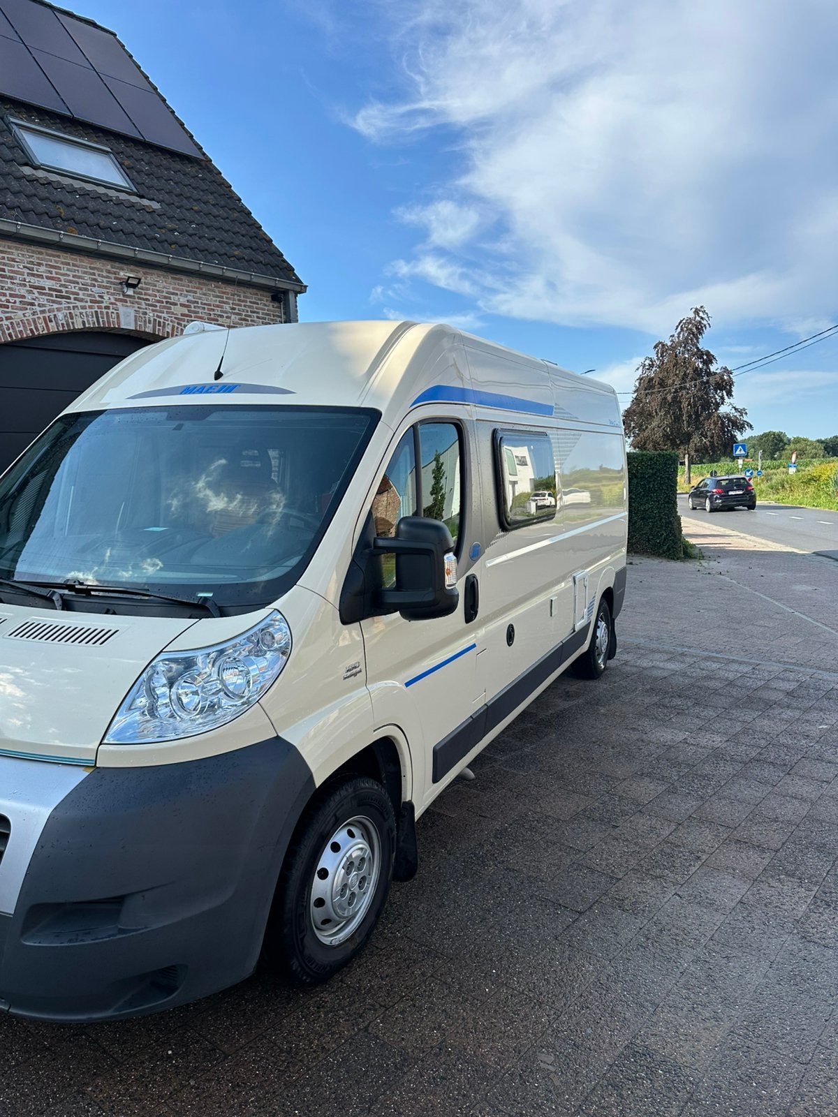 Buscamper maess mini 3l automaat, Caravans en Kamperen, Mobilhomes, Automaat, Douche, Particulier, Fiat