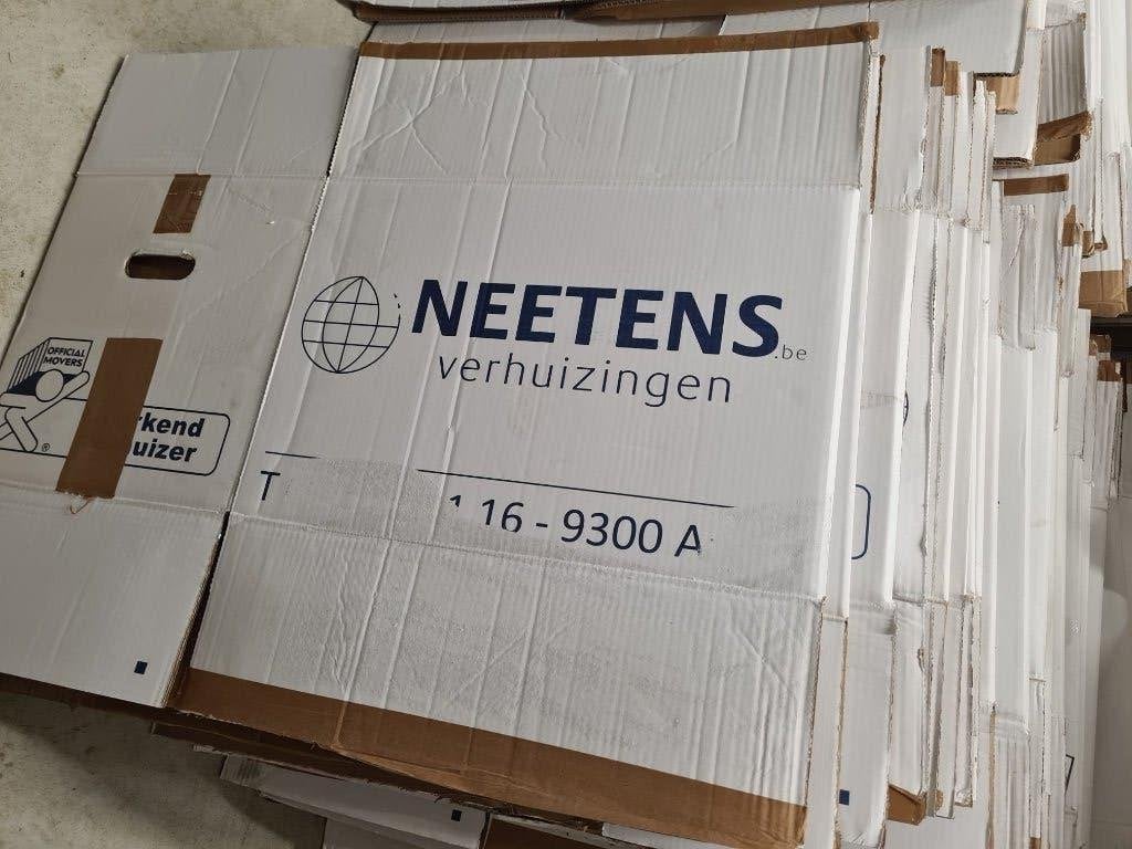 Verhuisdozen, Ophalen, Gebruikt