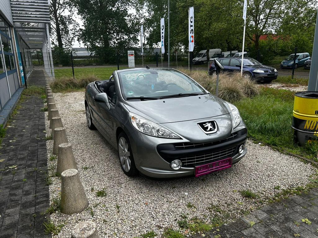 Peugeot 207 cabrio met keuring verkoop garantie, Voorwielaandrijving, Stof, Zwart, 4 cilinders