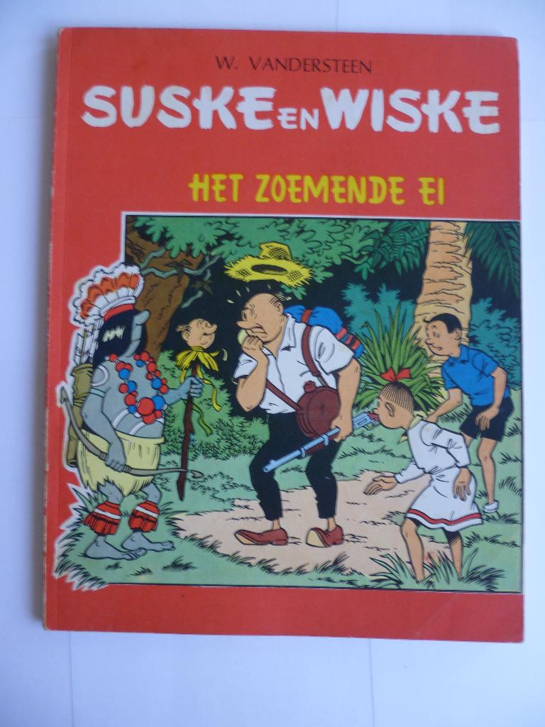 S&W 1E DRUK NR:53"HET ZOEMENDE EI"2 KLEURENREEKS UIT 1964, Enlèvement ou Envoi, Willy Vandersteen, Une BD, Utilisé