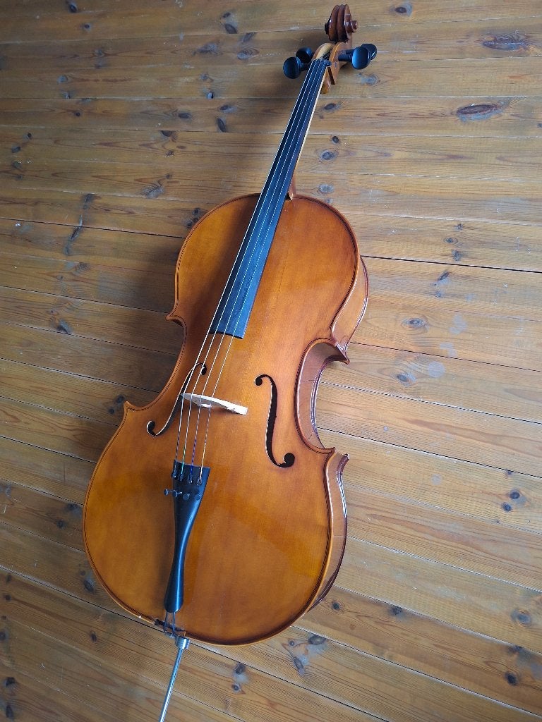 Violoncelle 4/4, Musique & Instruments, Enlèvement, Utilisé, Violoncelle 4/4, Avec valise
