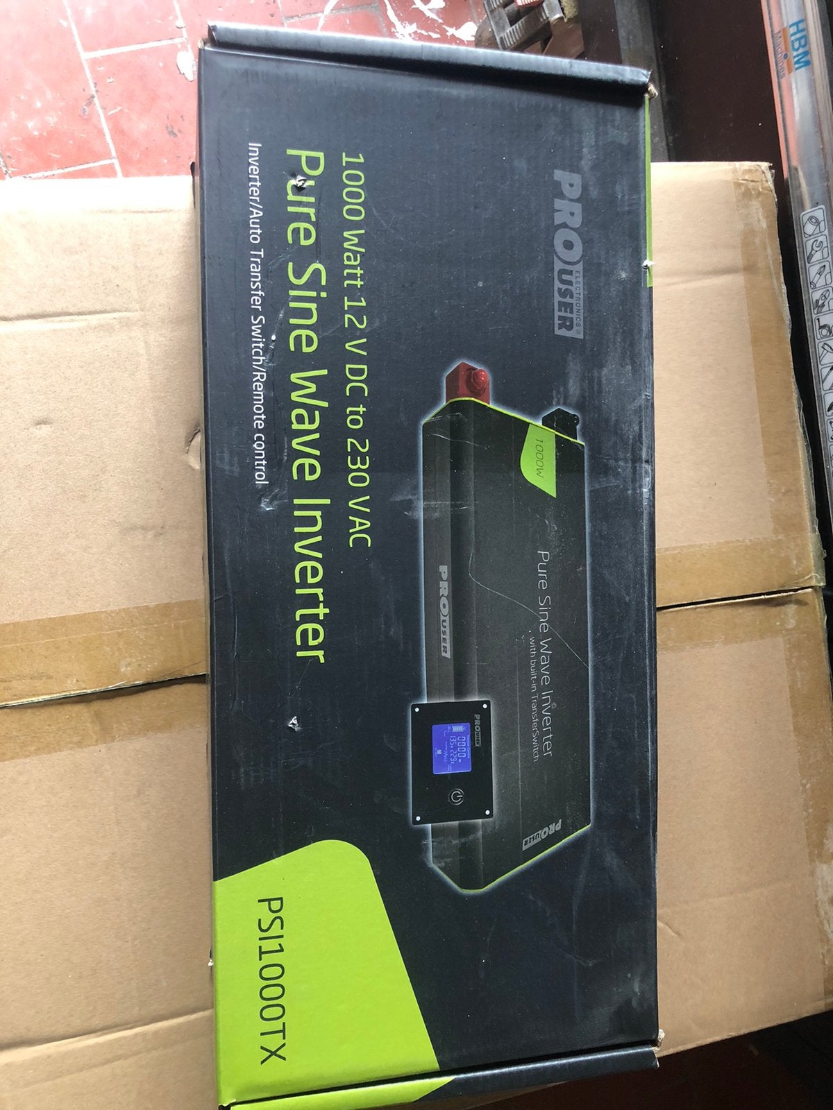 Omvormer 12v naar 220v, Caravanes & Camping, Camping-car Accessoires, Neuf, Enlèvement