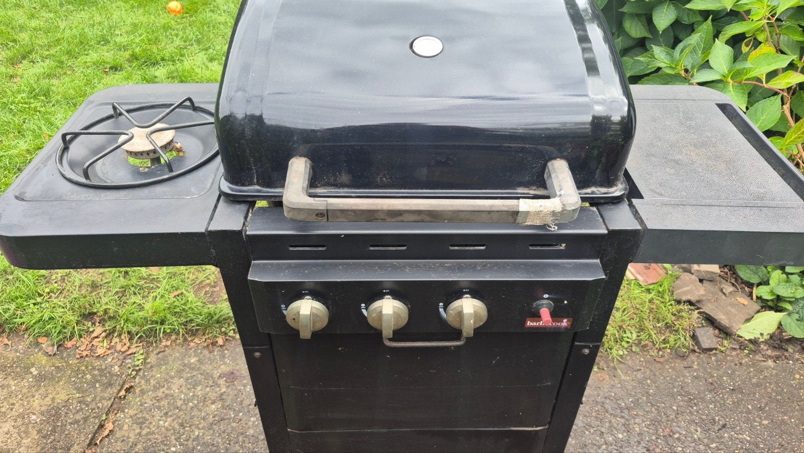 gas barbecue, Enlèvement