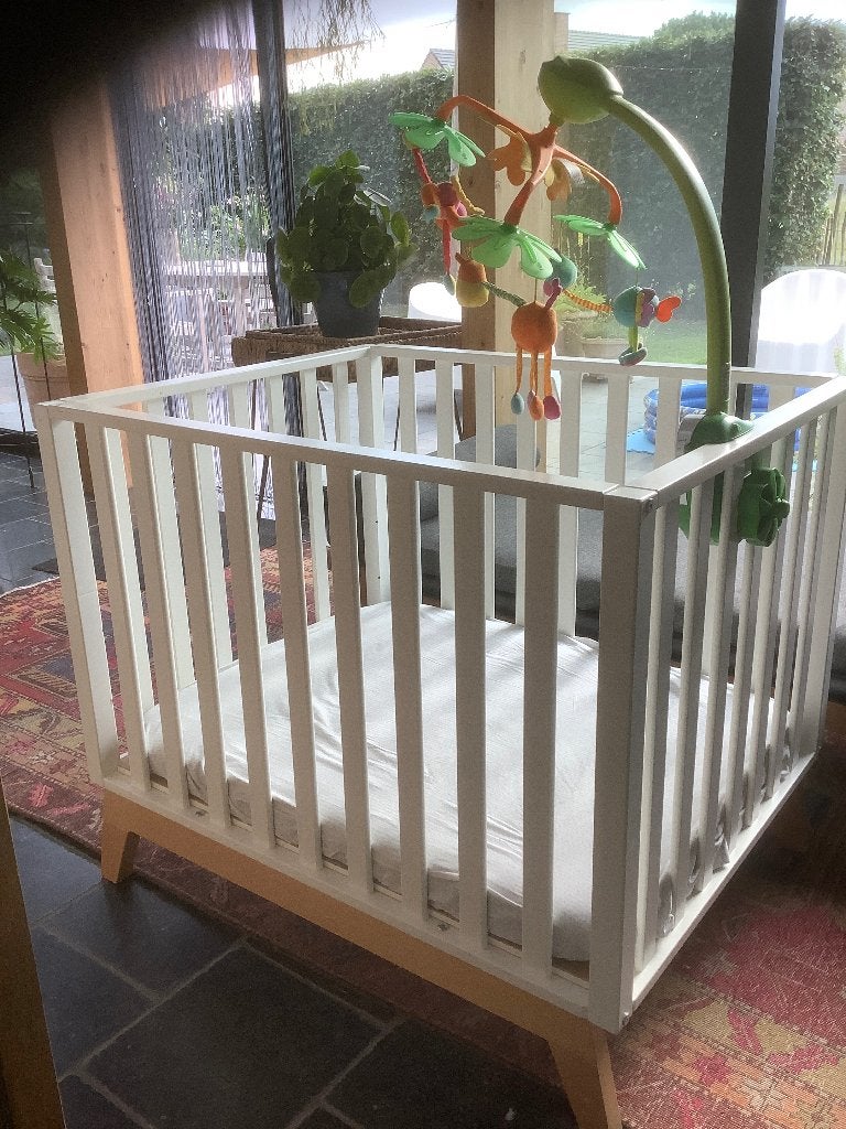 Baby, Kinderen en Baby's, Babyparken, Ophalen, Gebruikt, Rechthoekig, In hoogte verstelbaar