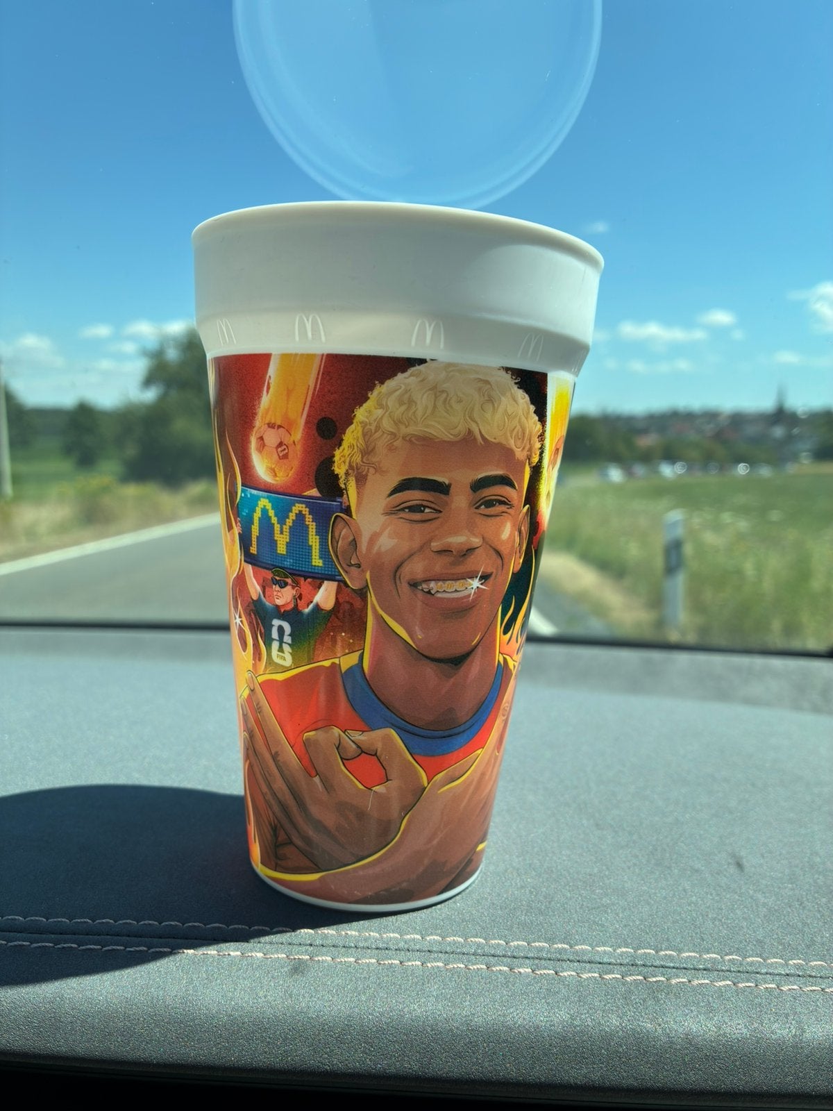 Lamine Yamal Mc Donald’s beker, Ophalen, Nieuw, Frisdrankglas