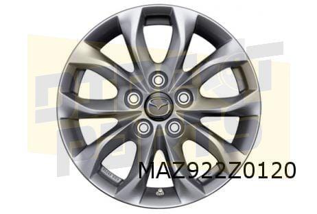 Mazda CX-3 velg alu. 6.5J x 16" (design 62 / zilver) (4/15-2, Neuf, -, Véhicule de tourisme, -