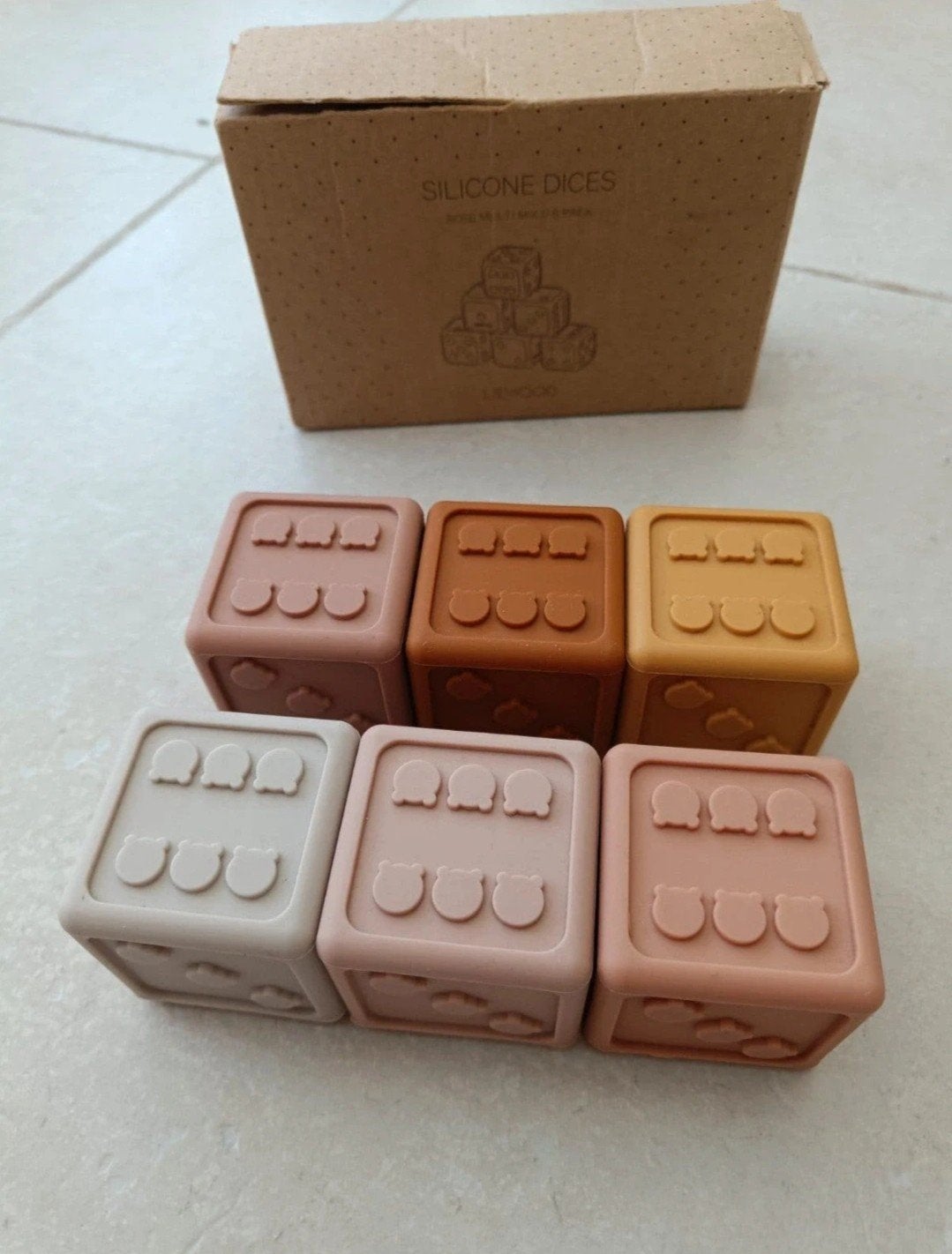 liewood siliconen stapelblokken, Enfants & Bébés, Jouets | Jouets de bébé, Enlèvement ou Envoi