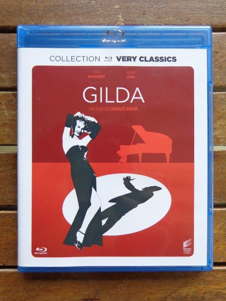 )))  Bluray  Gilda  //  Rita Hayworth   (((, CD & DVD, Blu-ray, Enlèvement ou Envoi, Comme neuf, Drame