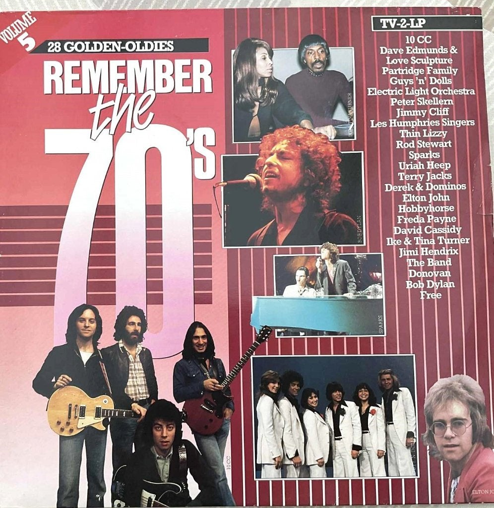 2lp - Remember The 70's volume 5, CD & DVD, Vinyles | Compilations, Enlèvement ou Envoi, Compilation, Comme neuf, Autres genres