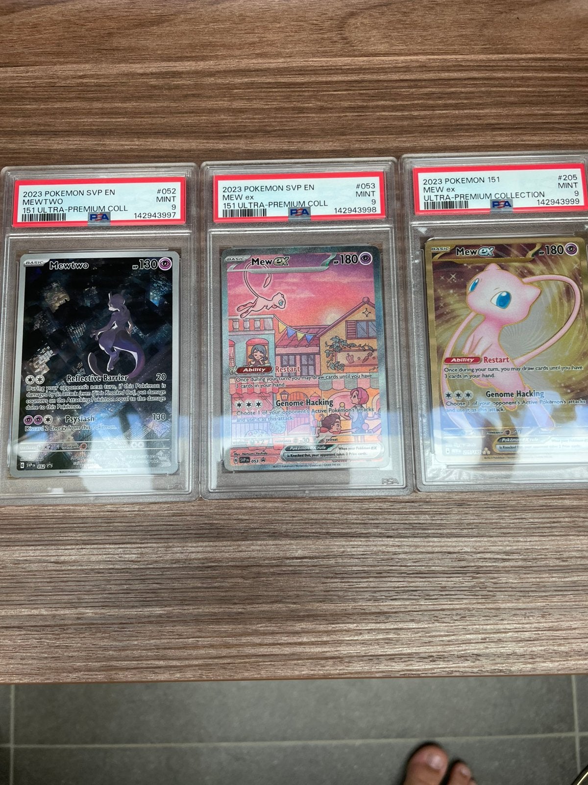 Pokemon psa 9 zelfde numers, Ophalen, Nieuw, Losse kaart, Foil