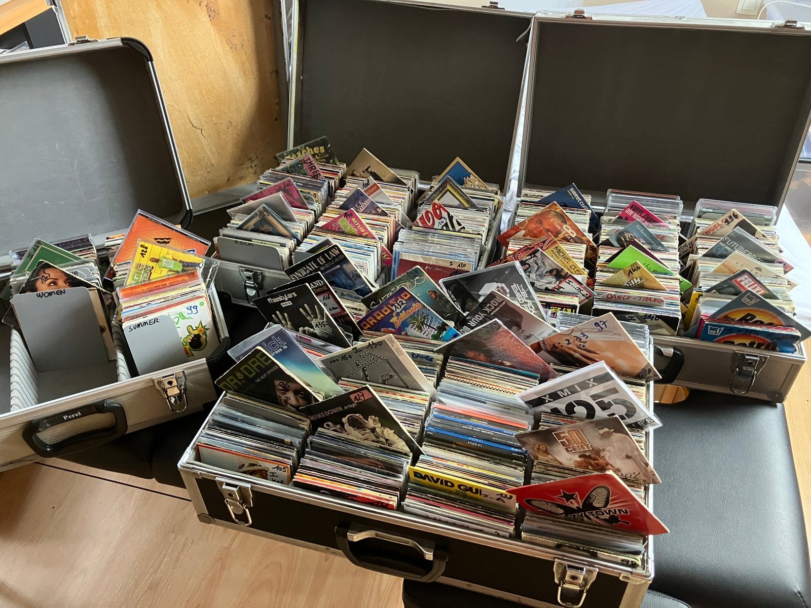 Meer dan 1300 cd-singles en cd-maxi, Cd's en Dvd's, Cd Singles, Gebruikt, Overige genres, Ophalen