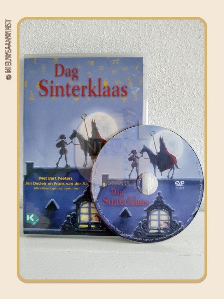 DVD Dag Sinterklaas Ketnet - Bart Peeters 2008, Verzenden, Zo goed als nieuw