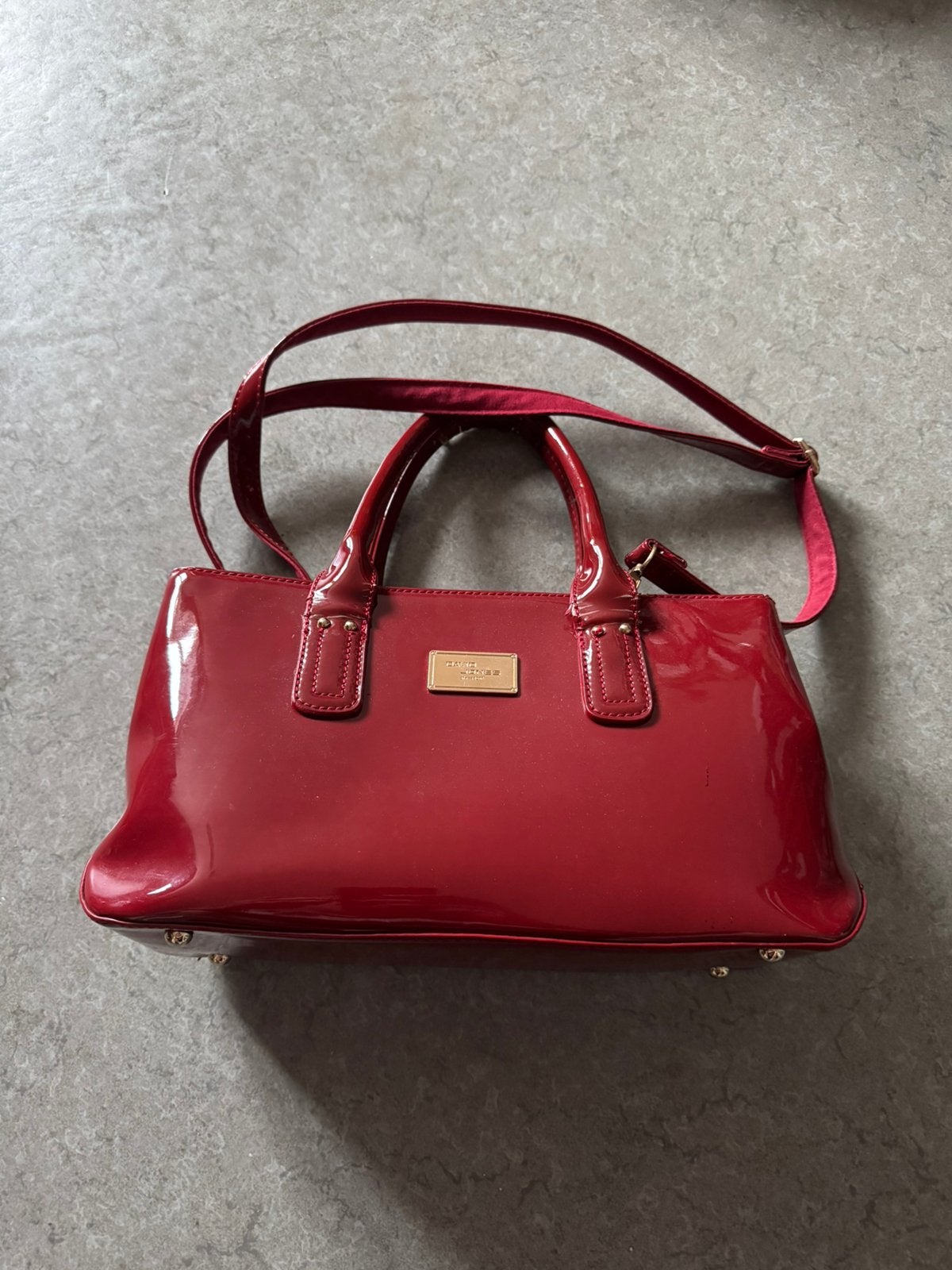 Rode damestas, Bijoux, Sacs & Beauté, Sacs | Sacs Femme, Enlèvement ou Envoi, Comme neuf